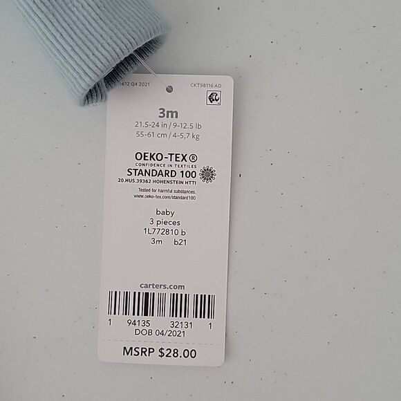 NWT Carter's 3pc Set - Picture 6 of 7